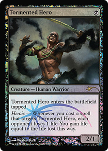 (Promo-FNM)Tormented Hero/苛まれし英雄